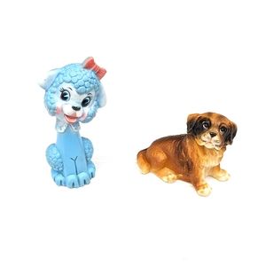 VINTAGE 1970s 90s squeaky children's toys lot